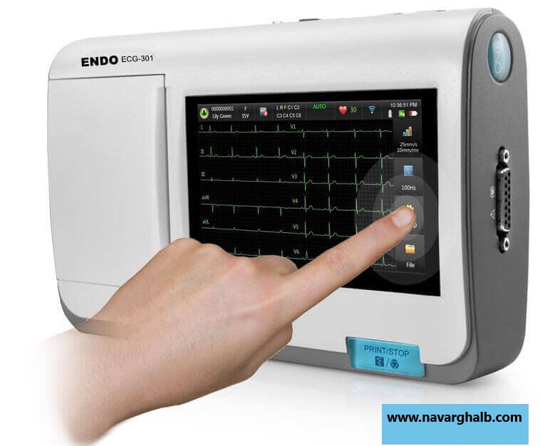 دستگاه نوارقلب سه کاناله